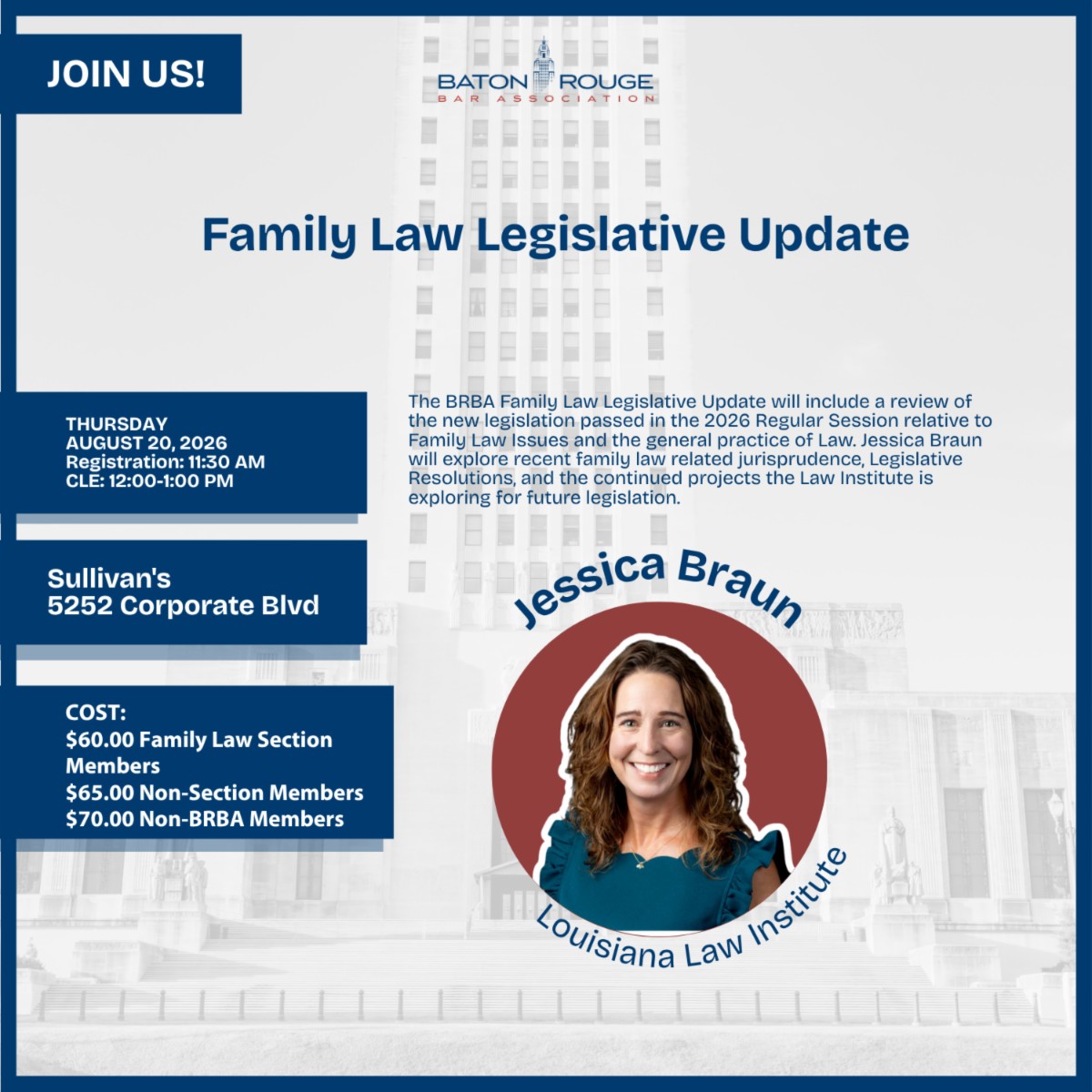 Family Law Section Meeting & CLE
